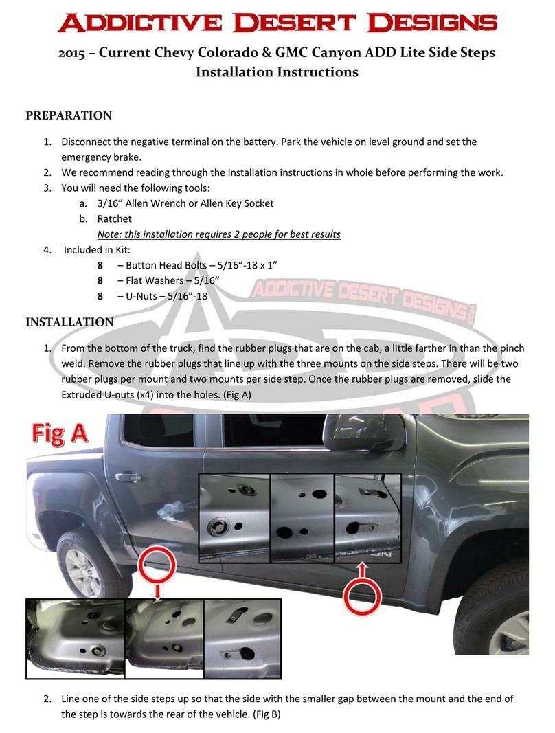ADD 2015 – Current Chevy Colorado & GMC Canyon ADD... installation instructions