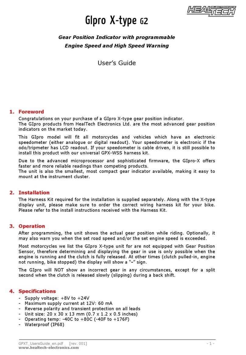 Heal-Tech GIpro X-type G2 user guide