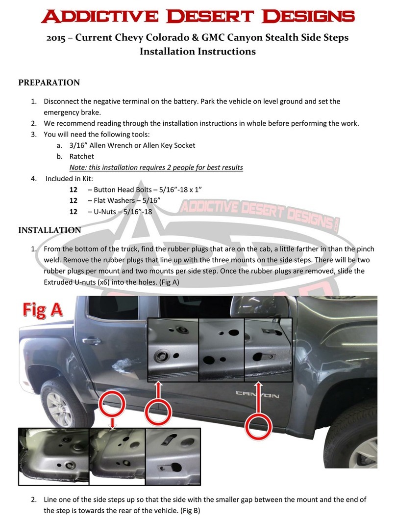 ADD 2015 – Current Chevy Colorado & GMC Canyon installation instructions