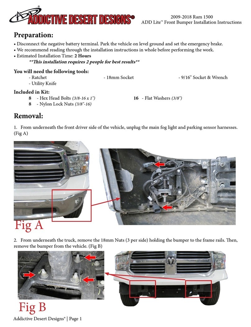 ADD 2009-2018 Ram 1500 ADD Lite installation instructions