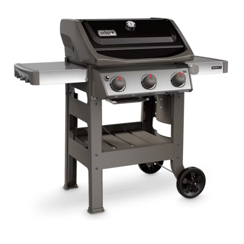 Weber Spirit II E310 User manual