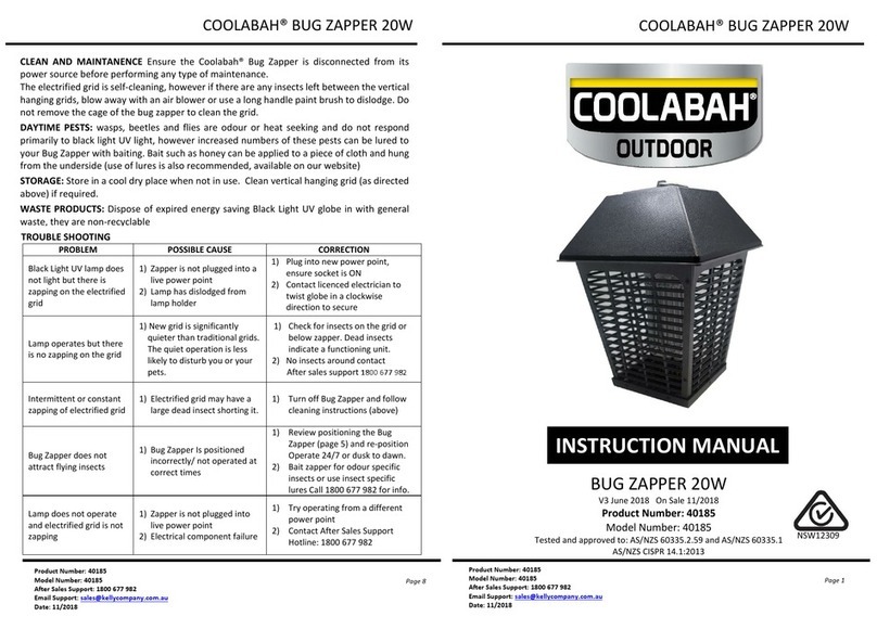 COOLABAH 40185 instruction manual