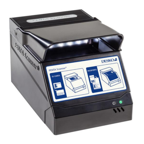 DESKO PENTA Scanner User manual