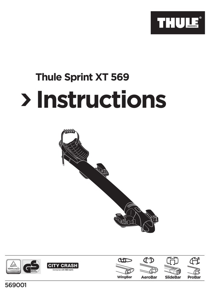 Thule Sprint XT 569 User manual