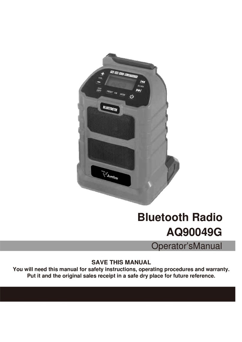 Jumbo AQ90049G Operator's manual