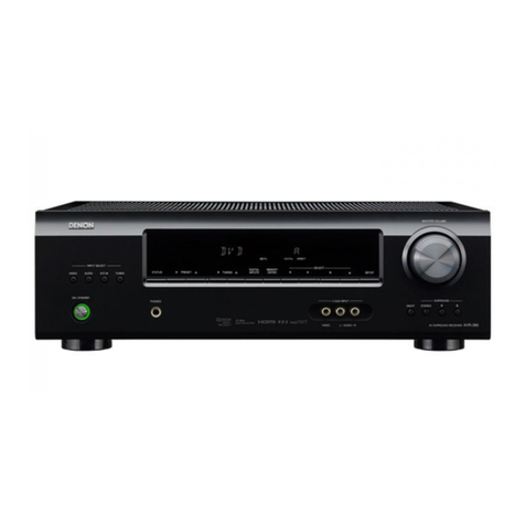 Denon DHT-390XP User manual Denon DHT-390XP User manual