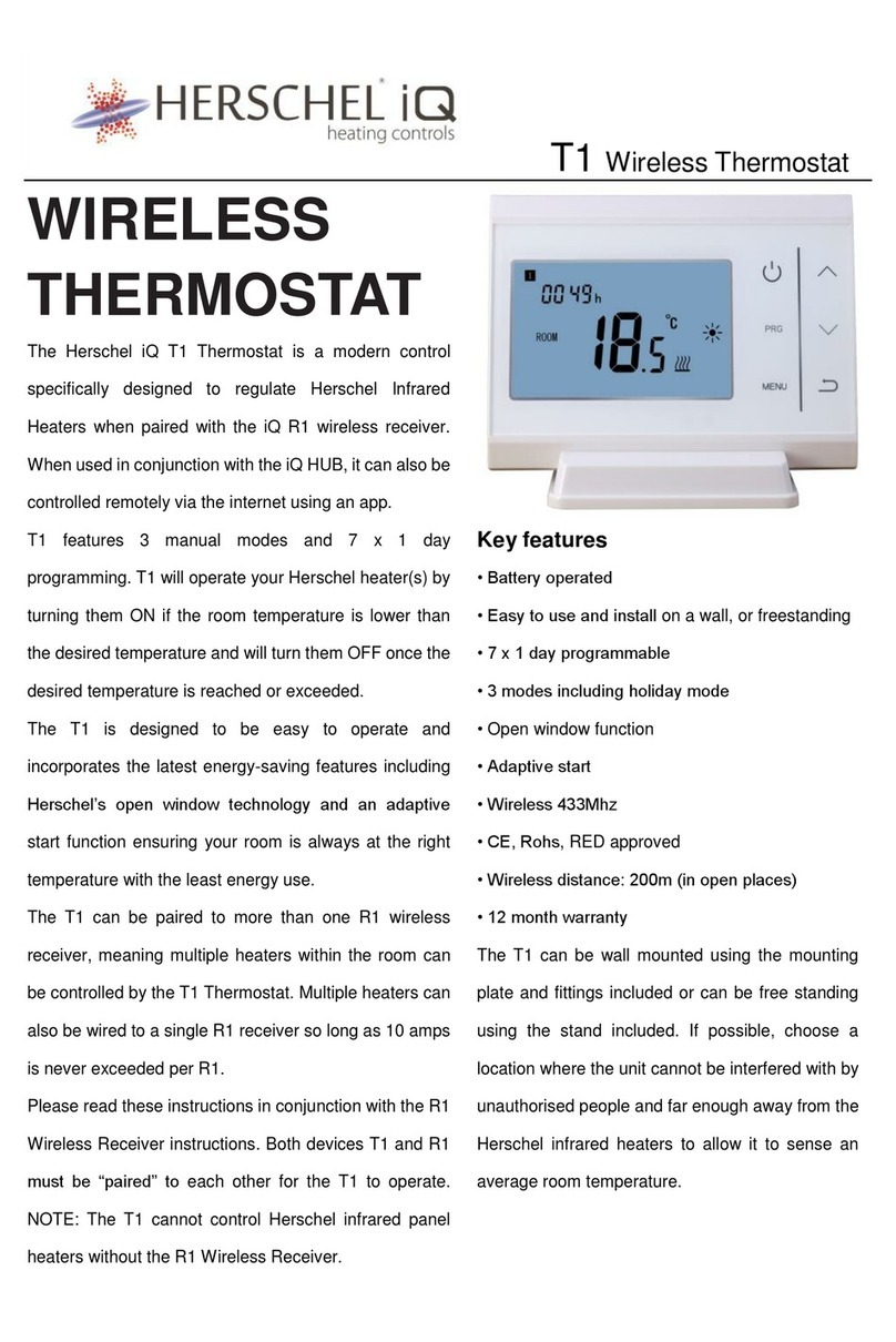 Herschel t1 User manual