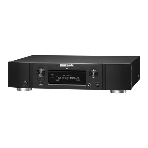 Marantz NA6006 Operating and maintenance instructions