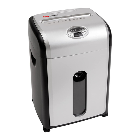 GEHA Shredder Office X16 CD User manual