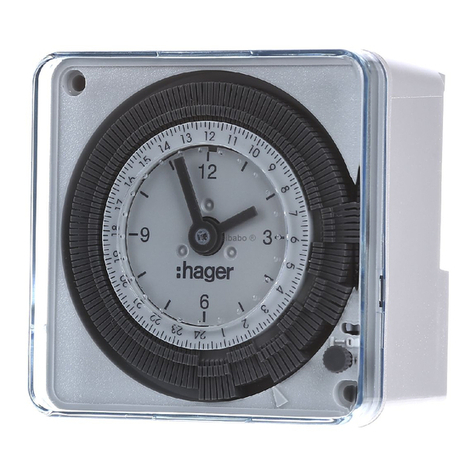 hager EH710 User manual