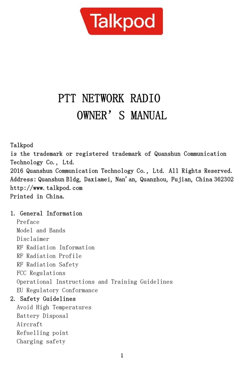 Talkpod N4X owner's manual