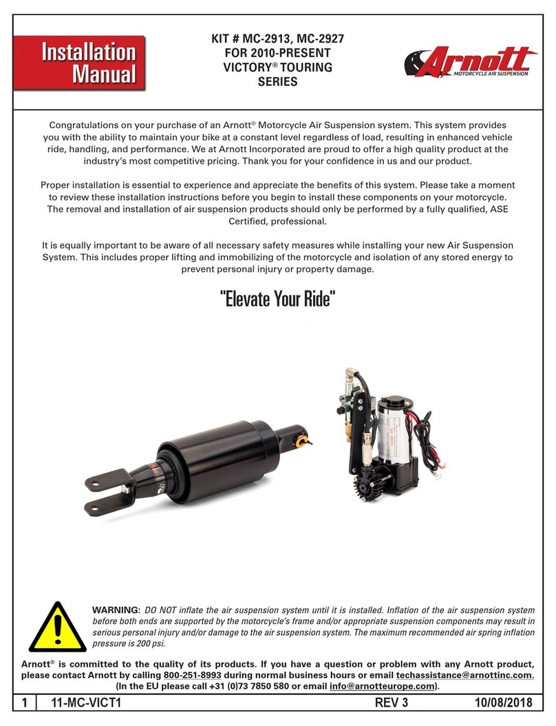 Arnott MC-2913 User manual