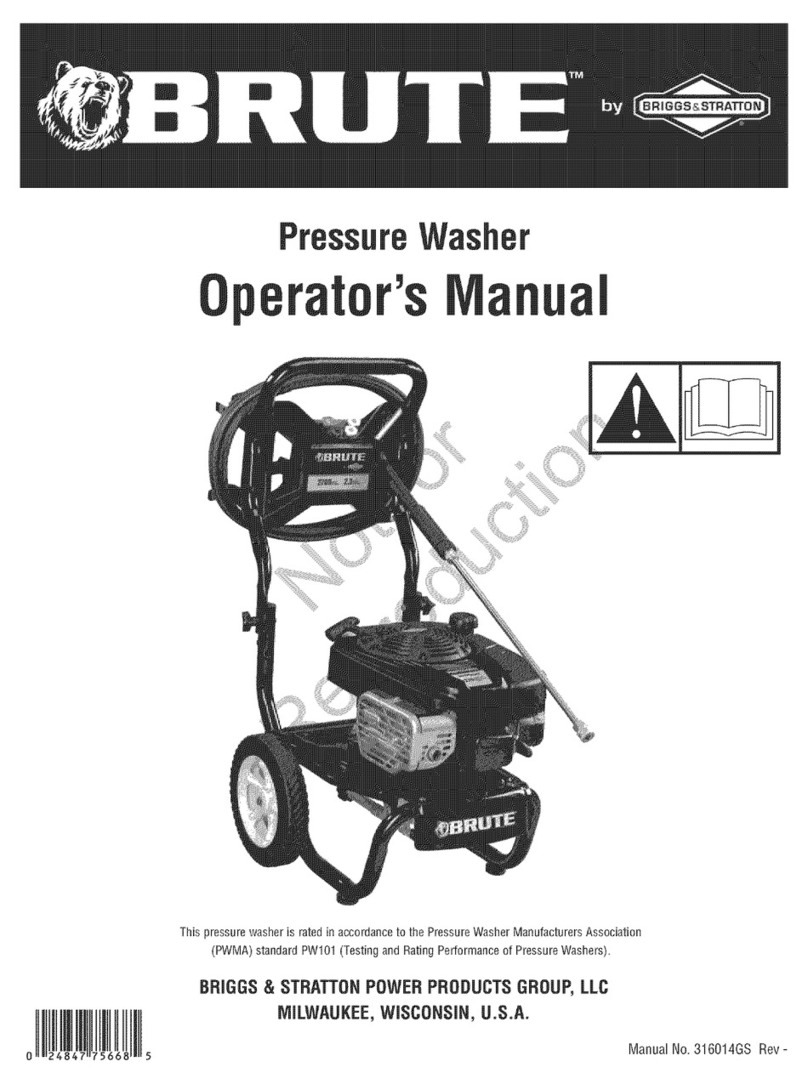 Briggs & Stratton Brute User manual