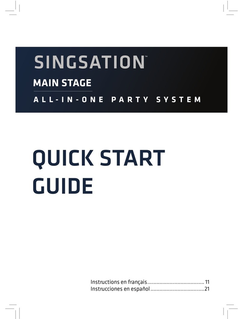 Voxx Accessories singsation quick start guide