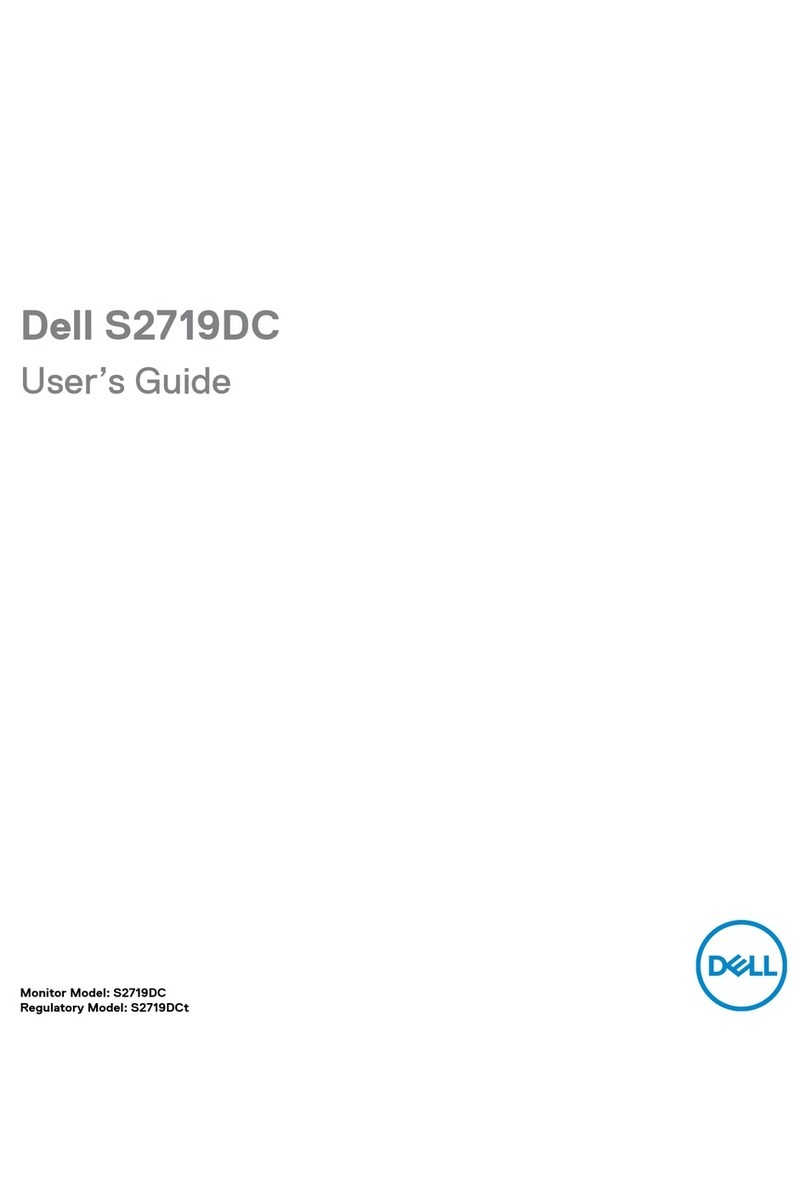 Dell S2719DC User manual Dell S2719DC User manual