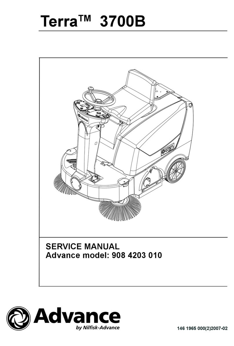 Advance acoustic Terra 3700B Service manual