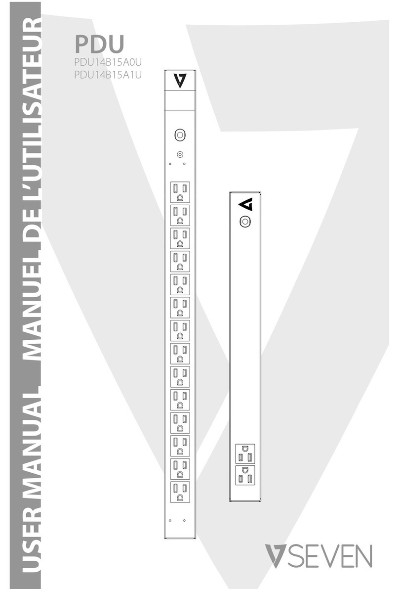 V7 PDU14B15A0U user manual