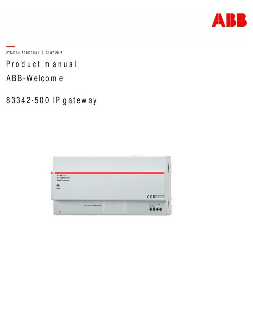 ABB ABB-Welcome product manual