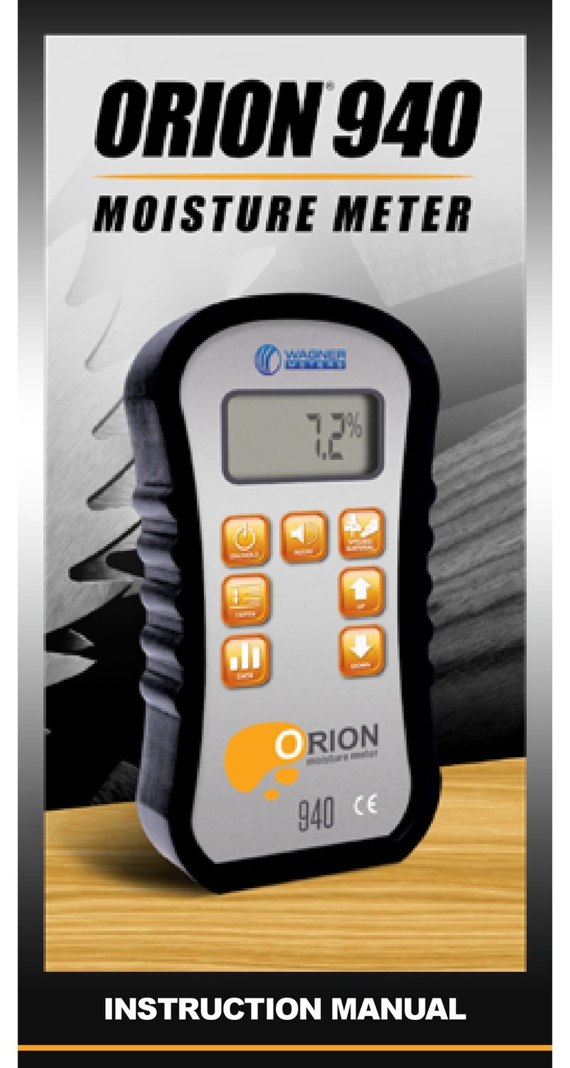 Wagner Meters Orion 940 instruction manual
