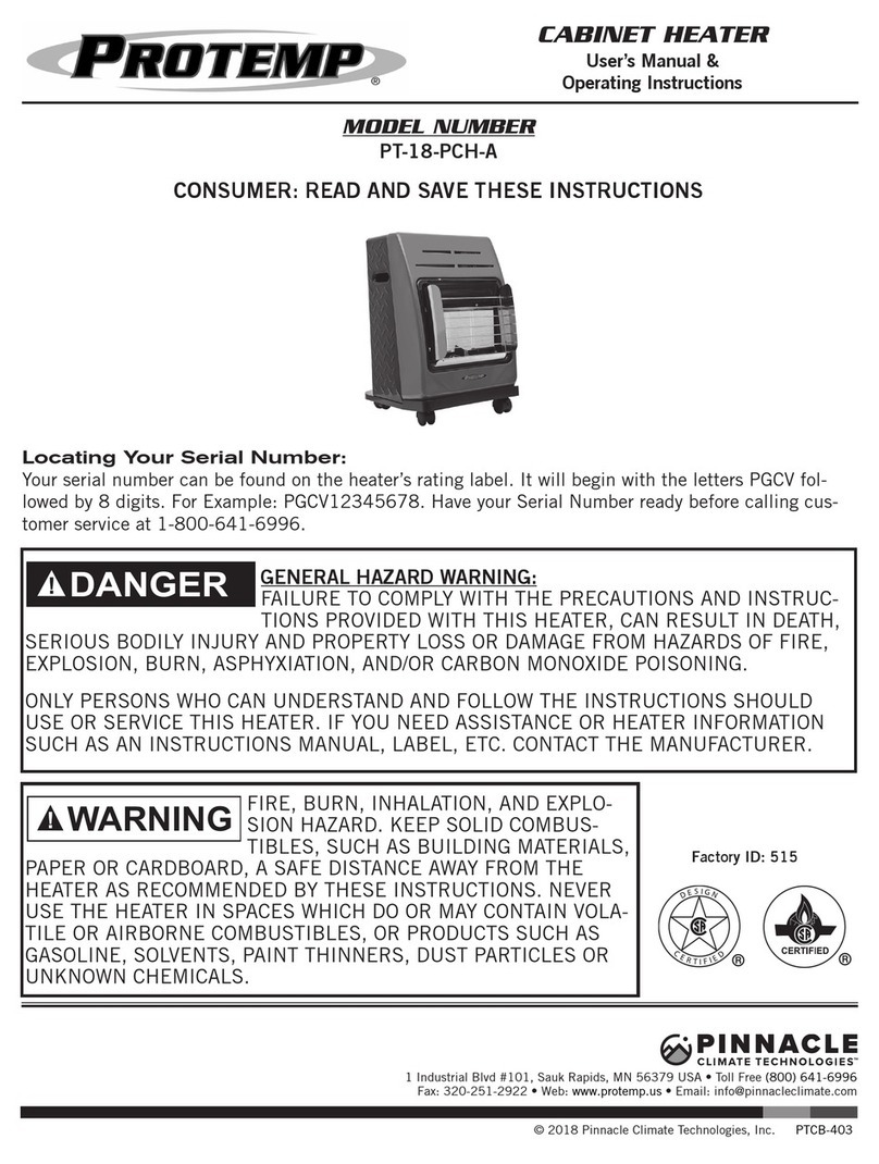 Protemp PT-18-PCH-A user manual Protemp PT-18-PCH-A user manual