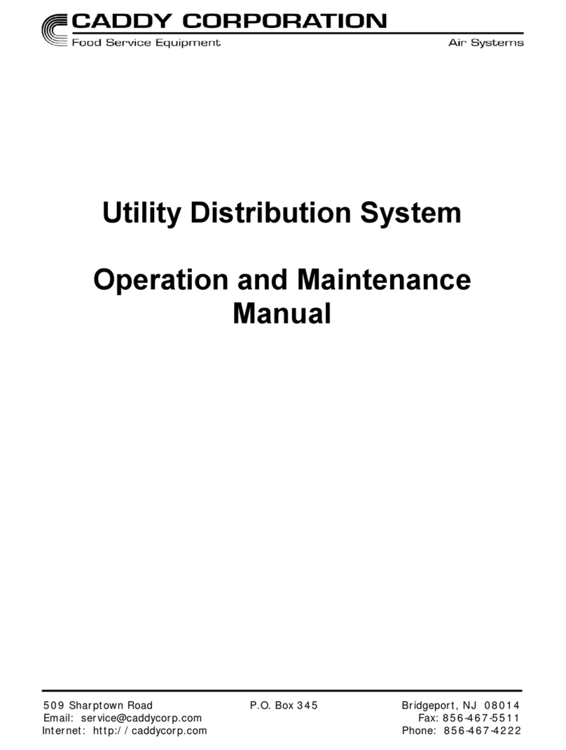 CADDY Utility Distribution System Operation and maintenance manual