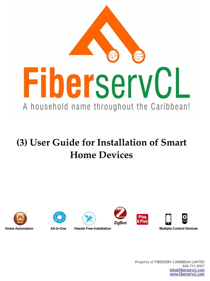 FibberservCL FSSEG-X3 user guide