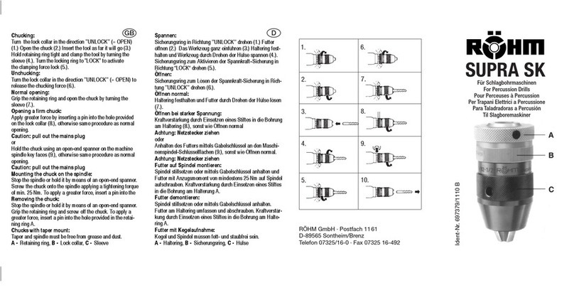 Rohm SUPRA SK manual