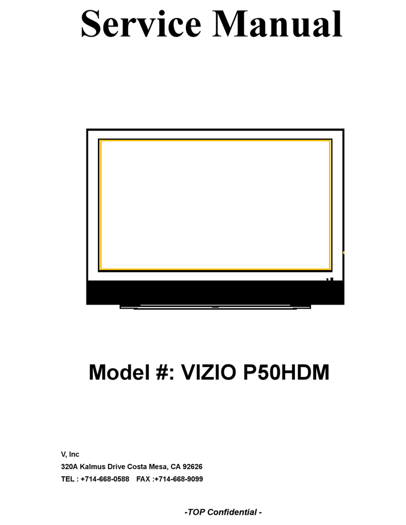Vizio P50HDM - 50" Plasma Panel User manual Vizio P50HDM - 50" Plasma Panel User manual