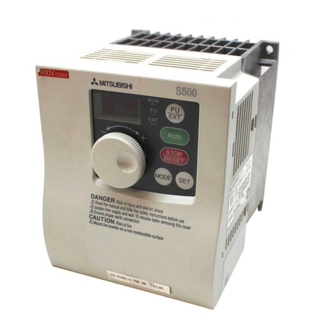 Mitsubishi Electric FR-S520E Series instruction manual