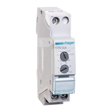hager EZN005 User manual