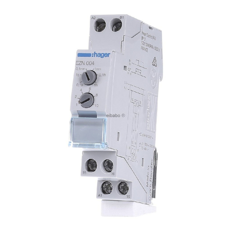 hager EZN004 User manual