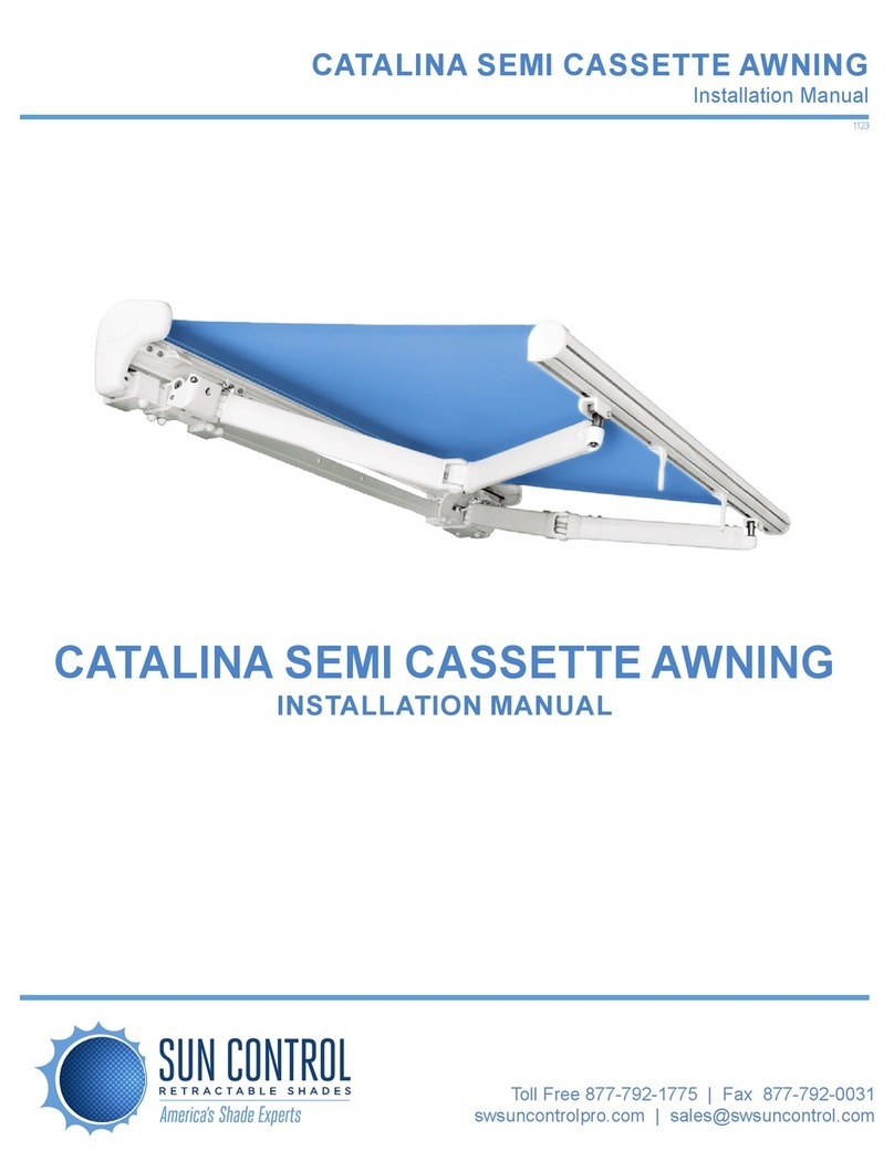 sun control Catalina installation manual