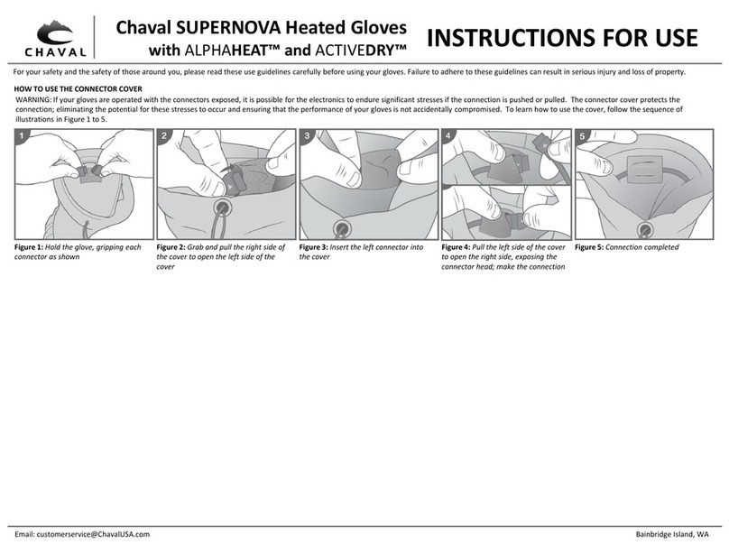 CHAVAL SUPERNOVA Instructions for use