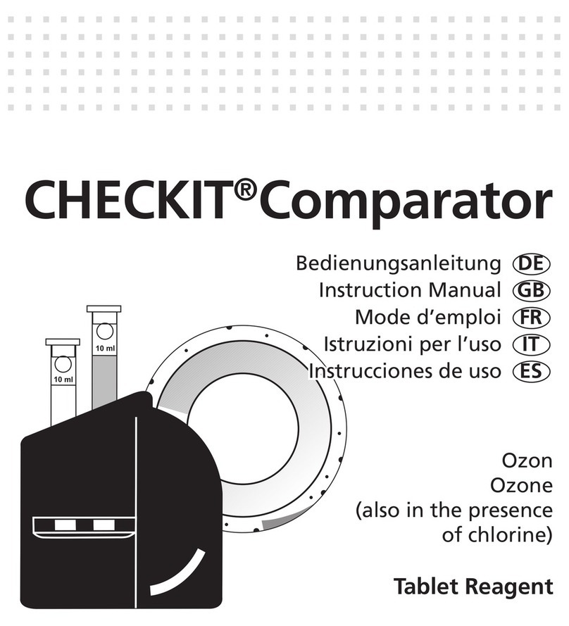 Aqualytic CHECKIT Comparator instruction manual