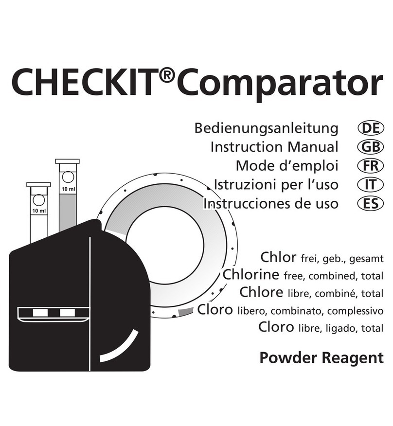 Aqualytic CHECKIT Comparator instruction manual