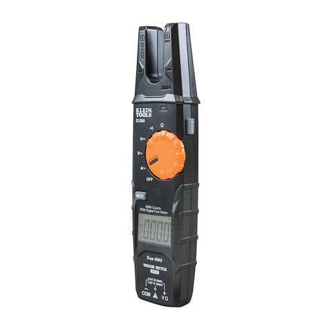 Klein Tools CL360 User manual