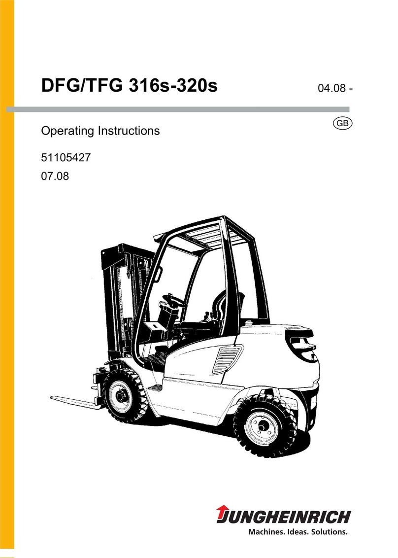 Jungheinrich DFG 316s User manual