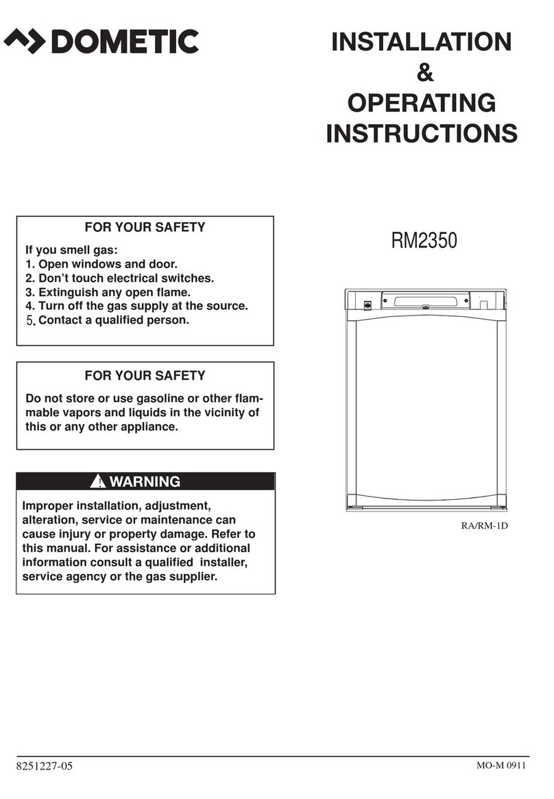 Dometic RM2350 Manual