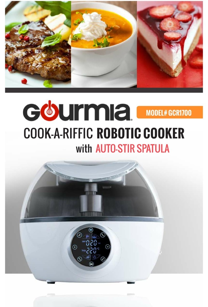 Gourmia GCR1700 manual