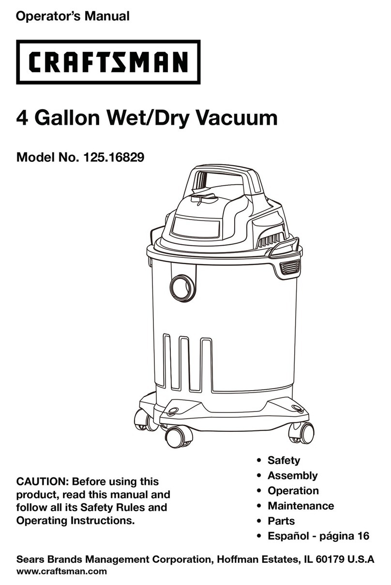 Craftsman 125.16829 User manual