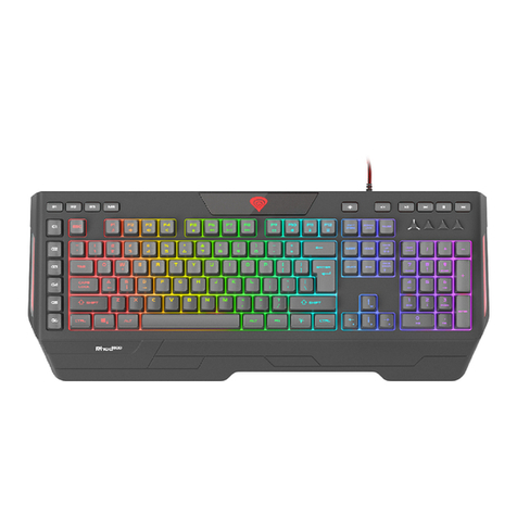 Genesis Rhod 600 RGB Quick installation guide