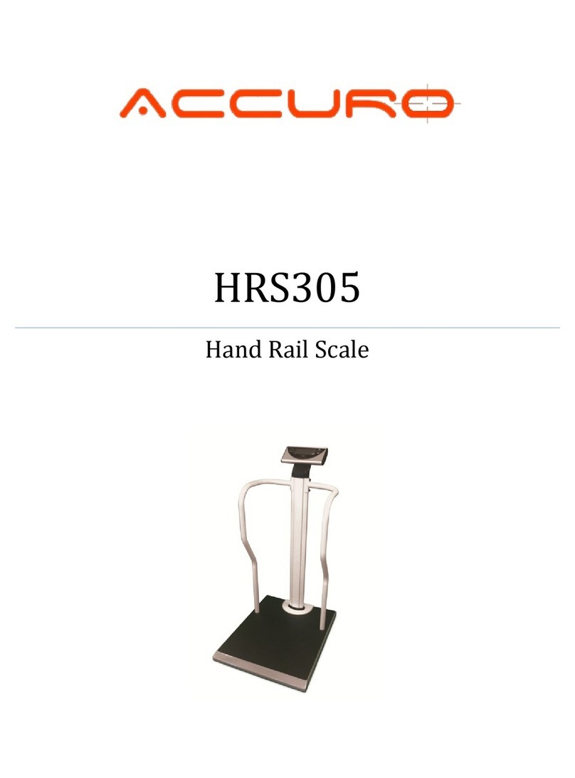 Accuro HRS305 manual