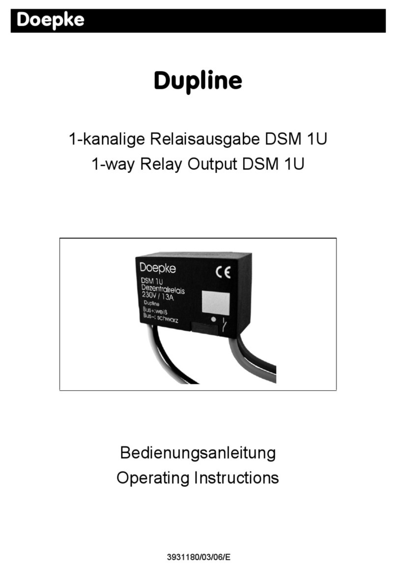 Doepke Dupline DSM 1U User manual