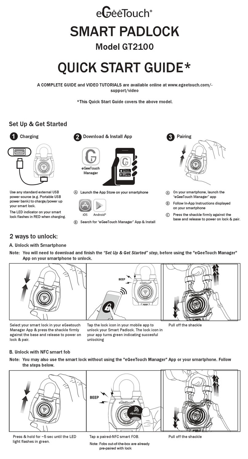 eGeeTouch GT2100 quick start guide