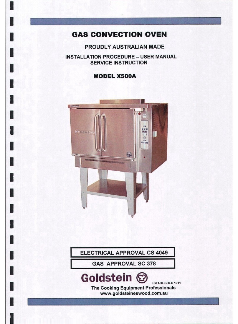 goldstein X500A Installation procedures