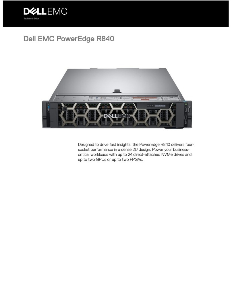 Dell EMC PowerEdge R840 Quick start guide