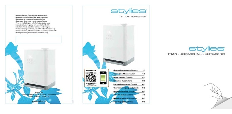 Coplax STYLIES TITAN User manual