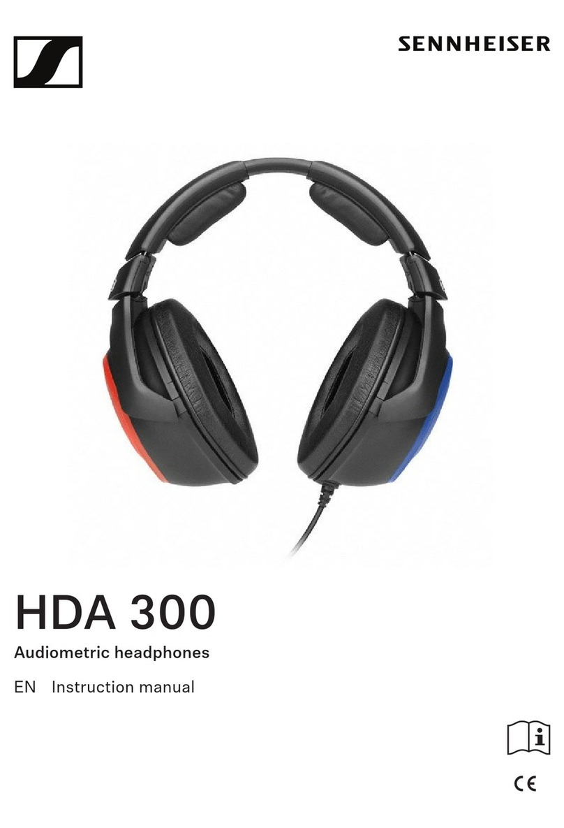 Sennheiser HDA 300 instruction manual