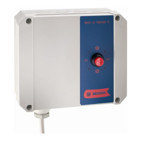 Becker Beck-O-Tronic 5 User manual