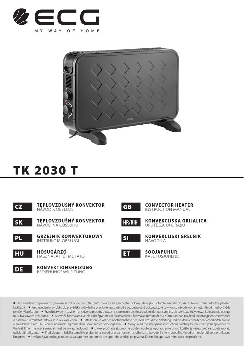 ECG TK 2030 T User manual
